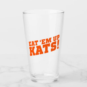 Sam Houston State University Eat 'Em Up Kats! Glass