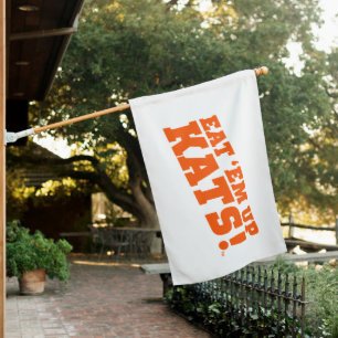 Sam Houston State University Eat 'Em Up Kats! House Flag