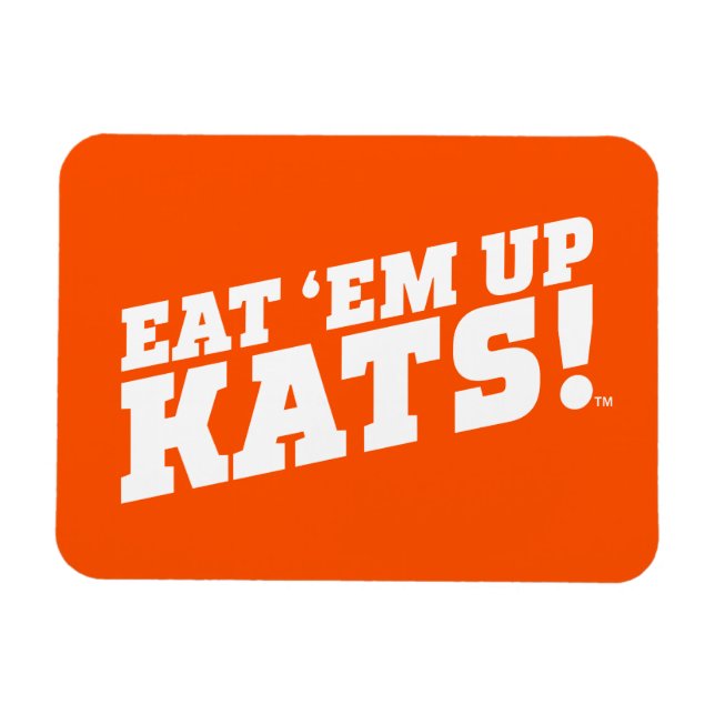 Sam Houston State University Eat 'Em Up Kats! Magnet (Horizontal)