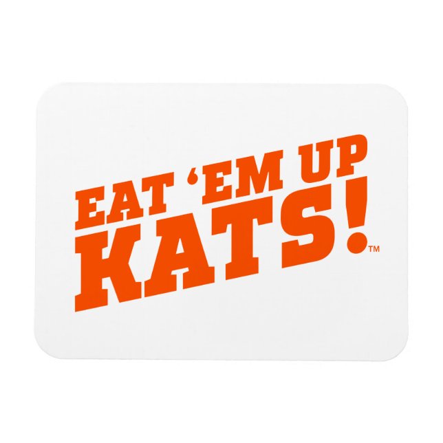 Sam Houston State University Eat 'Em Up Kats! Magnet (Horizontal)
