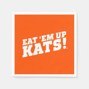 Sam Houston State University Eat 'Em Up Kats! Napkins