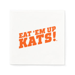 Sam Houston State University Eat 'Em Up Kats! Napkins