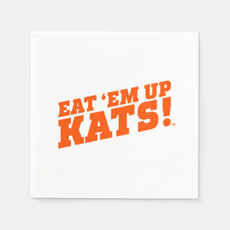 Sam Houston State University Eat 'Em Up Kats! Napkins
