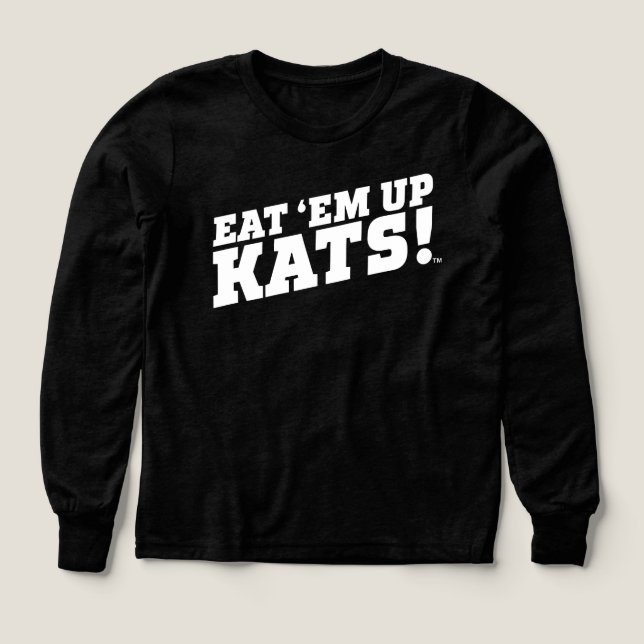 Sam Houston State University Eat 'Em Up Kats! Tri-Blend Shirts (Design Front)