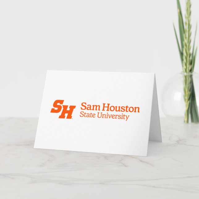 Sam Houston State University Graduation Design 11 Card (Front)