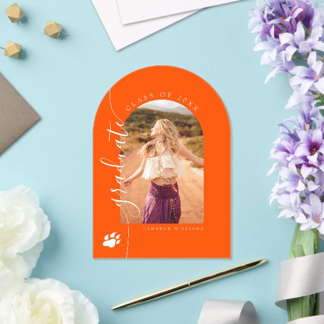Sam Houston State University Graduation Design 16 Acrylic Invitations (Insitu (Wedding))