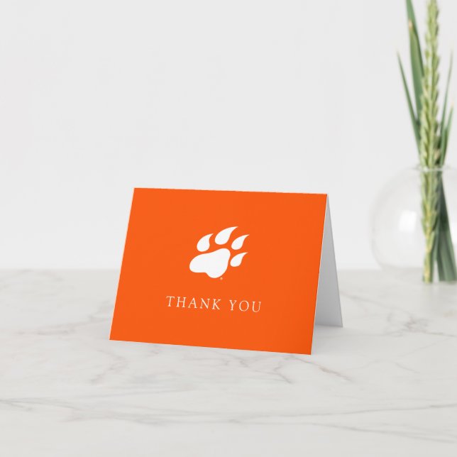 Sam Houston State University Graduation Design 16 Thank You Card (Front)