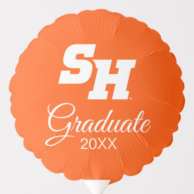 Sam Houston State University Graduation Design Balloon (Front)