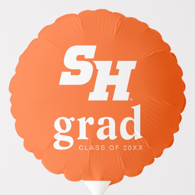 Sam Houston State University Graduation Design Balloon (Front)