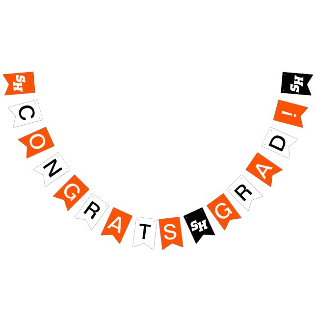 Sam Houston State University Graduation Design Bunting Flags (All)