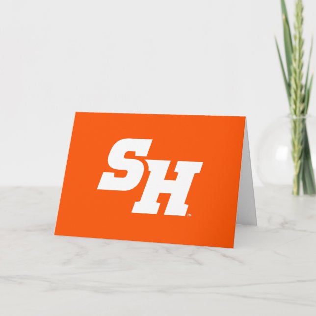 Sam Houston State University Graduation Design Card (Front)