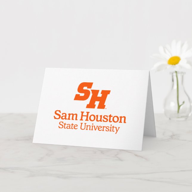 Sam Houston State University Graduation Design Card (Small Plant)