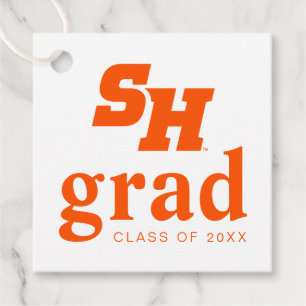 Sam Houston State University Graduation Design Favor Tags