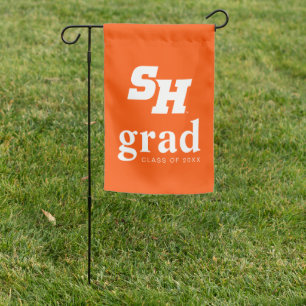 Sam Houston State University Graduation Design Garden Flag