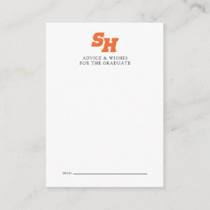 Sam Houston State University Graduation Design Note Card