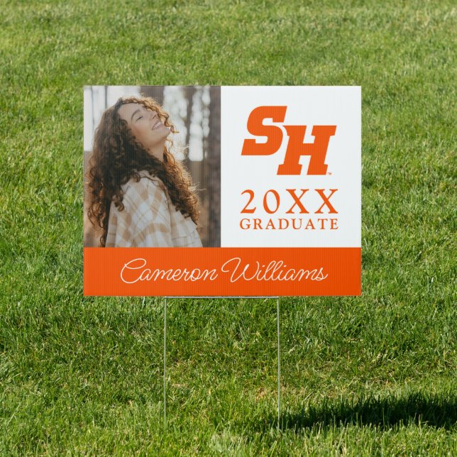 Sam Houston State University Graduation Design Sign (Insitu)