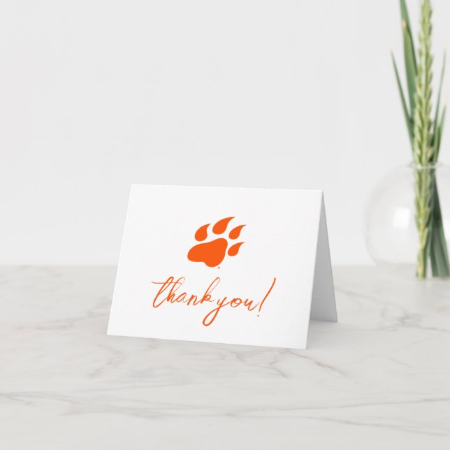 Sam Houston State University Graduation Design Thank You Card (Front)