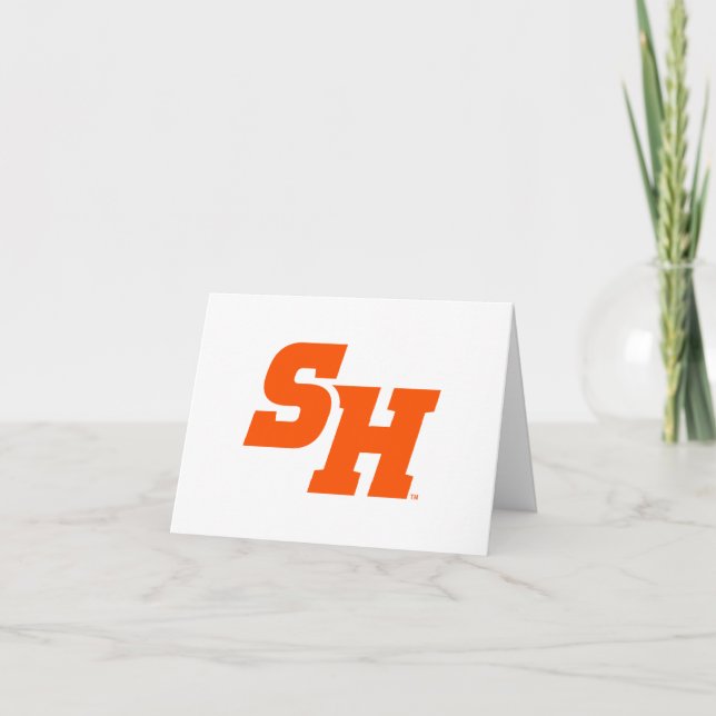 Sam Houston State University Graduation Design Thank You Card (Front)