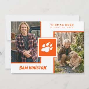 Sam Houston State University Graduation Invitation