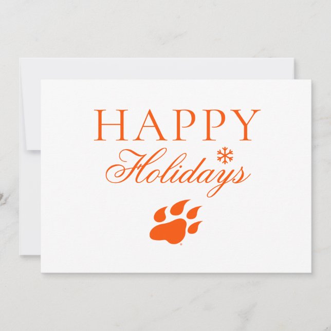 Sam Houston State University Holiday Spirit Card (Front)