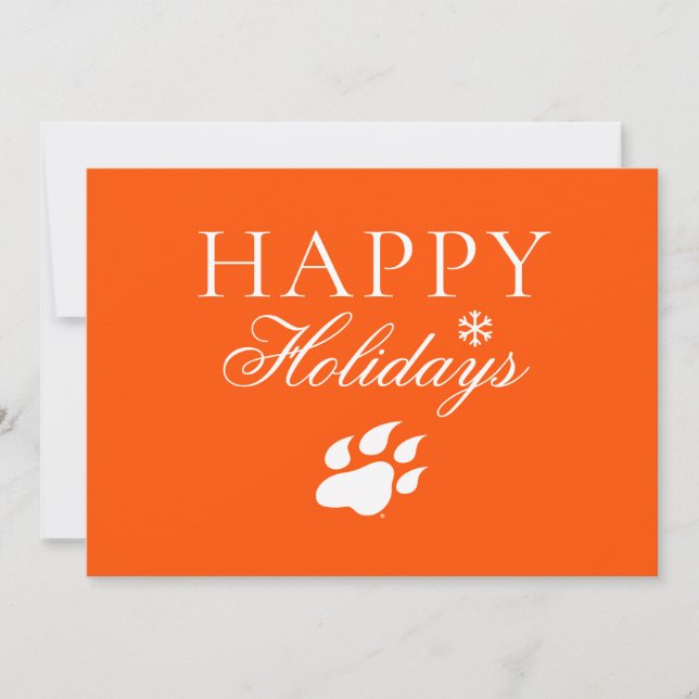 Sam Houston State University Holiday Spirit Card (Front)