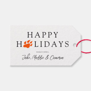Sam Houston State University Holiday Spirit Gift Tags