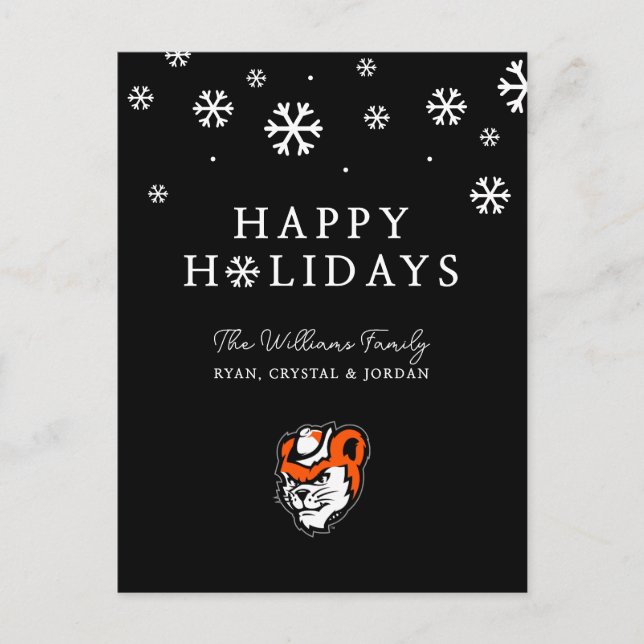 Sam Houston State University Holiday Spirit Postcard (Front)