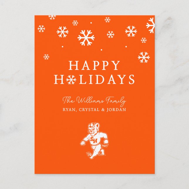 Sam Houston State University Holiday Spirit Postcard (Front)