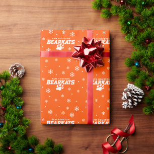 Sam Houston State University Holiday Spirit Wrapping Paper