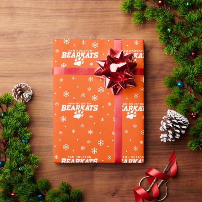 Sam Houston State University Holiday Spirit Wrapping Paper (Holiday Gift)