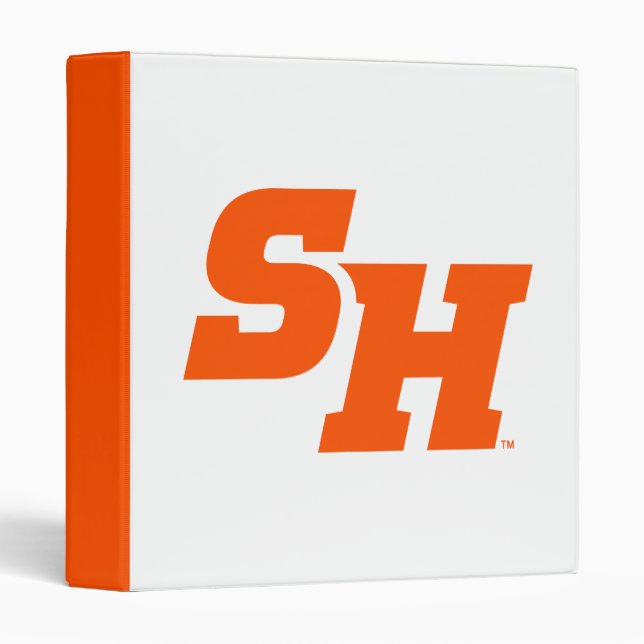 Sam Houston State University SH Wordmark 3 Ring Binder (Front/Spine)