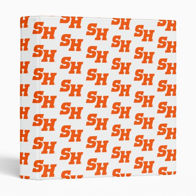 Sam Houston State University SH Wordmark 3 Ring Binder (Front/Spine)