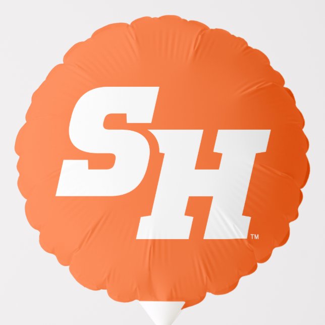 Sam Houston State University SH Wordmark Balloon (Front)