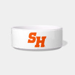 Sam Houston State University SH Wordmark Bowl<br><div class="desc">This dynamic design proudly showcases the official "SH" wordmark logo of Sam Houston State University. The bold letters are presented in a powerful, slanted sans-serif typeface, conveying a sense of energy and modernity. This impactful and recognizable design embodies the spirit, pride, and identity of Sam Houston State University, serving as...</div>