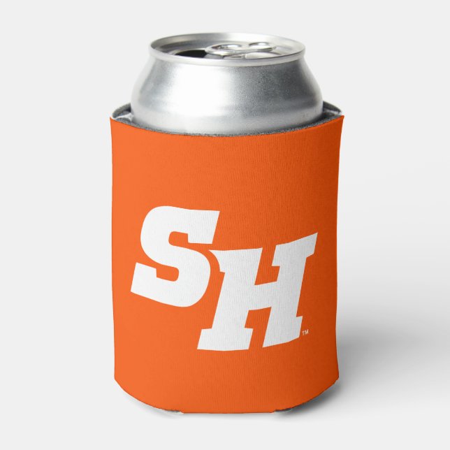 Sam Houston State University SH Wordmark Can Cooler (Can Front)