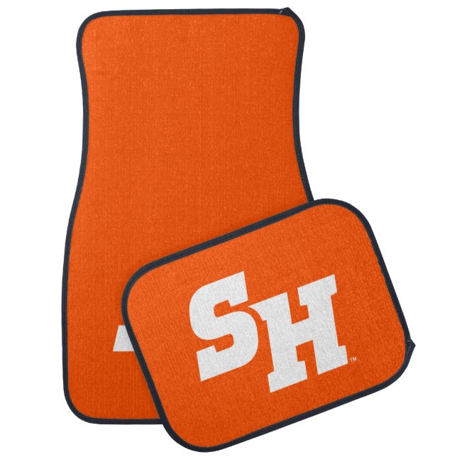 Sam Houston State University SH Wordmark Car Floor Mat (Set)