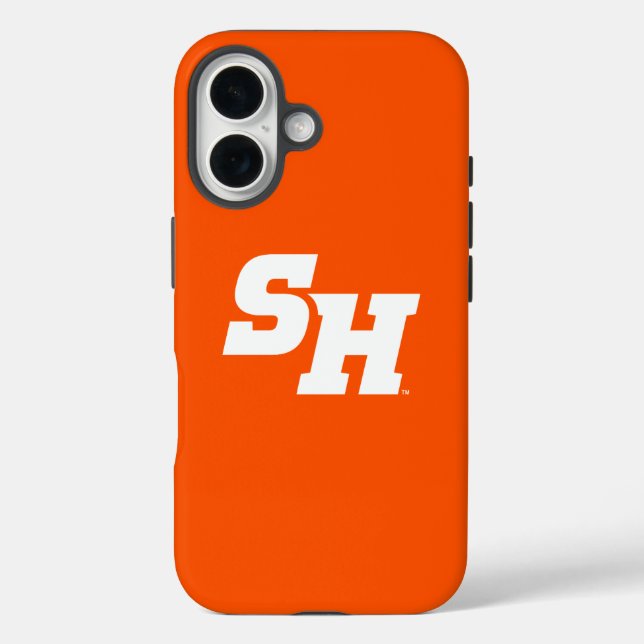 Sam Houston State University SH Wordmark Case-Mate iPhone Case (Back)