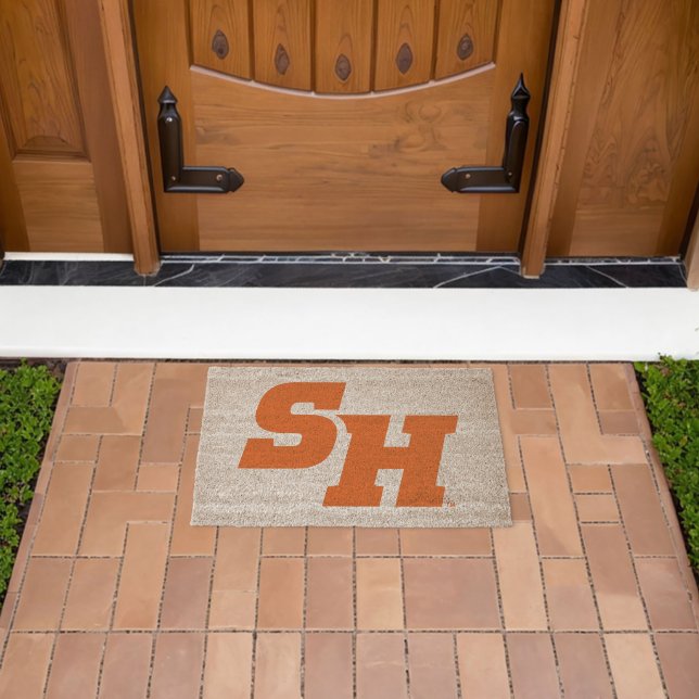 Sam Houston State University SH Wordmark Fiber Doormat (Insitu (Outdoor))