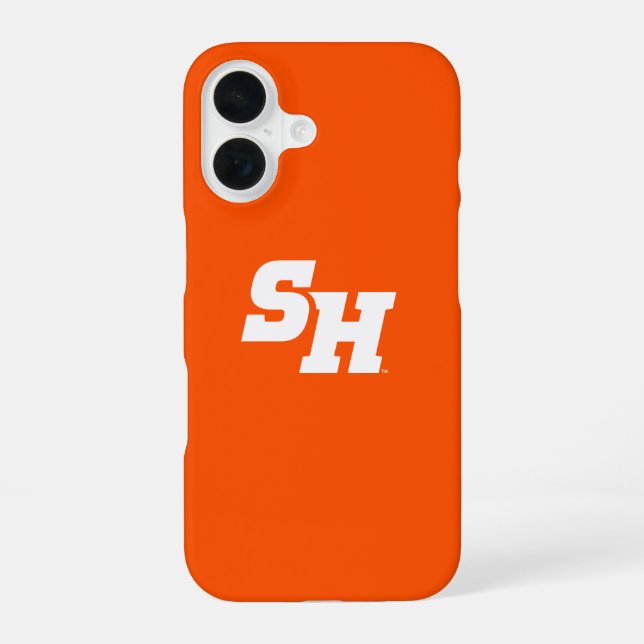 Sam Houston State University SH Wordmark iPhone Case (Back)