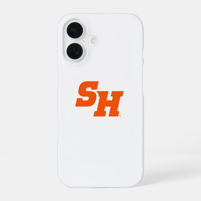 Sam Houston State University SH Wordmark iPhone Case (Back)