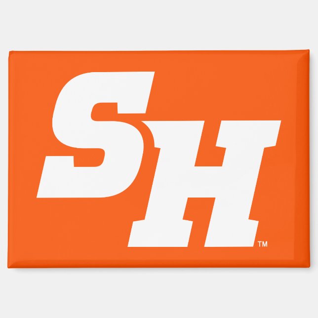 Sam Houston State University SH Wordmark Magnet (Front)