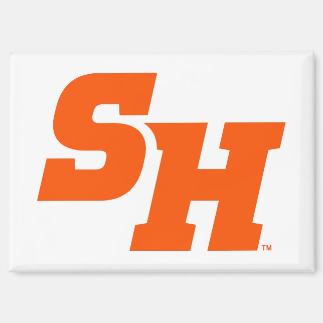 Sam Houston State University SH Wordmark Magnet (Front)