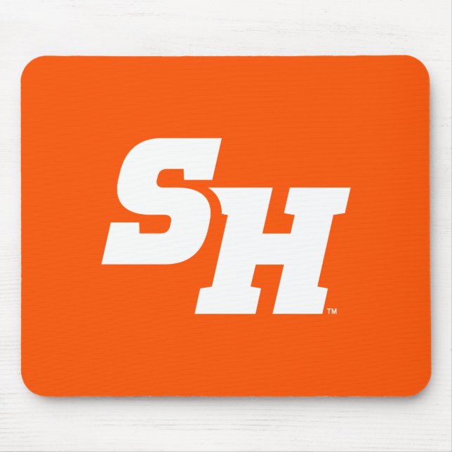Sam Houston State University SH Wordmark Mouse Pad (Front)