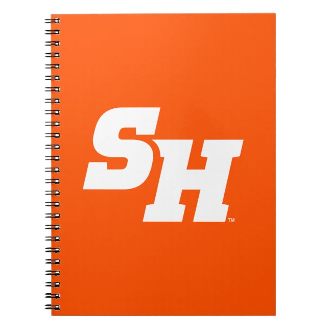 Sam Houston State University SH Wordmark Notebook (Front)