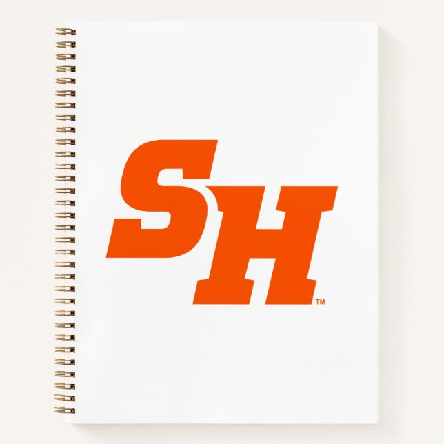 Sam Houston State University SH Wordmark Notebook (Front)