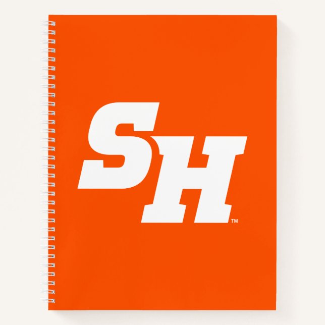 Sam Houston State University SH Wordmark Notebook (Front)