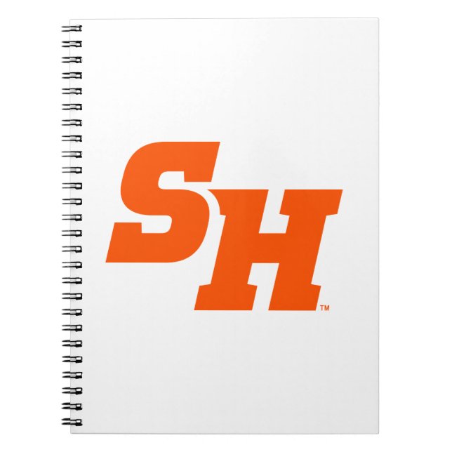 Sam Houston State University SH Wordmark Notebook (Front)