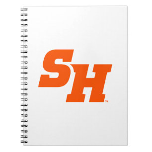 Sam Houston State University SH Wordmark Notebook