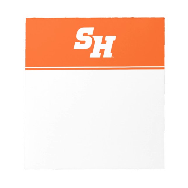 Sam Houston State University SH Wordmark Notepad (Front)