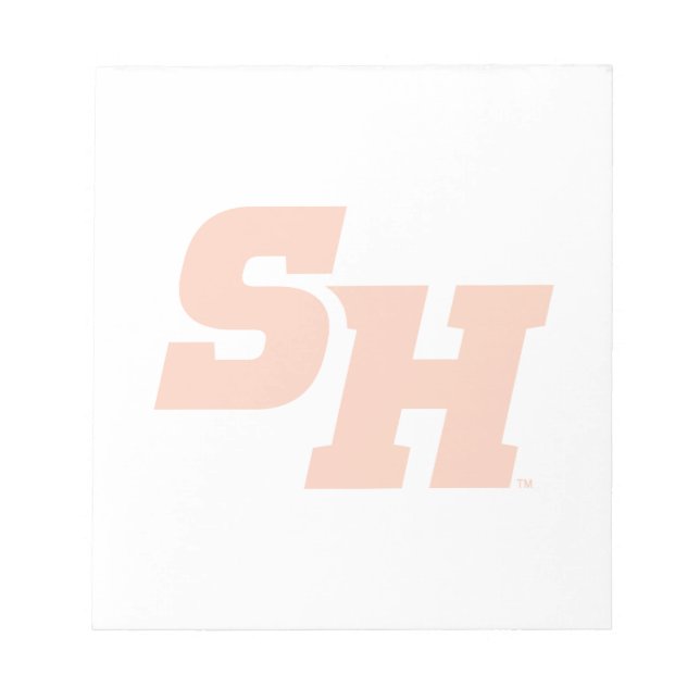 Sam Houston State University SH Wordmark Notepad (Front)